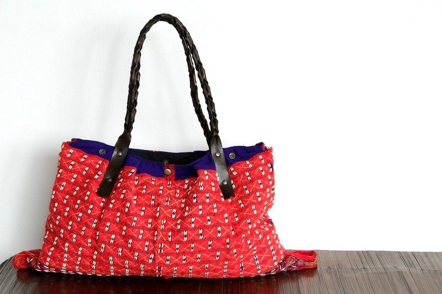 miniature Sac ethnique tissu thailandais miniature Sac ethnique tissu thailandais