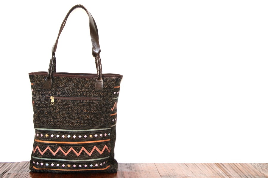 miniature Sac ethnique tissu thailandais miniature Sac ethnique tissu thailandais