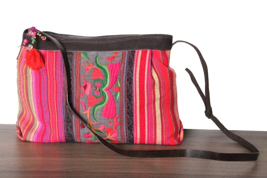 Domelo Petit sac à bandoulière pour femme Motif cerf