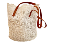 Handmade embroidered handbag