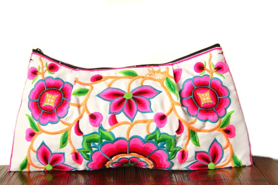 pochette multicolore mariage