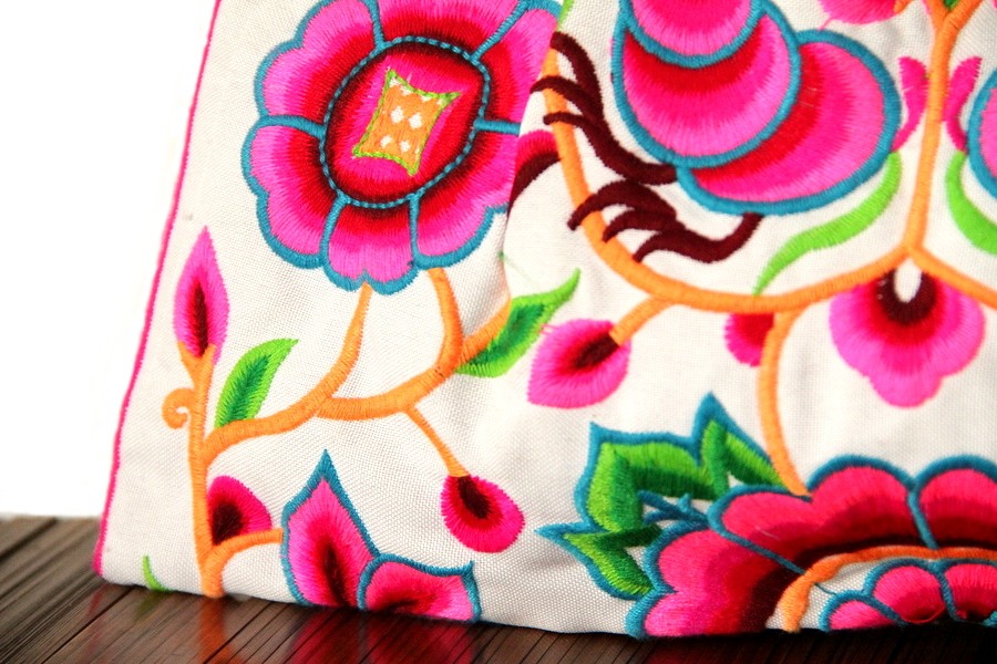 Sac pochette pour mariage blanche