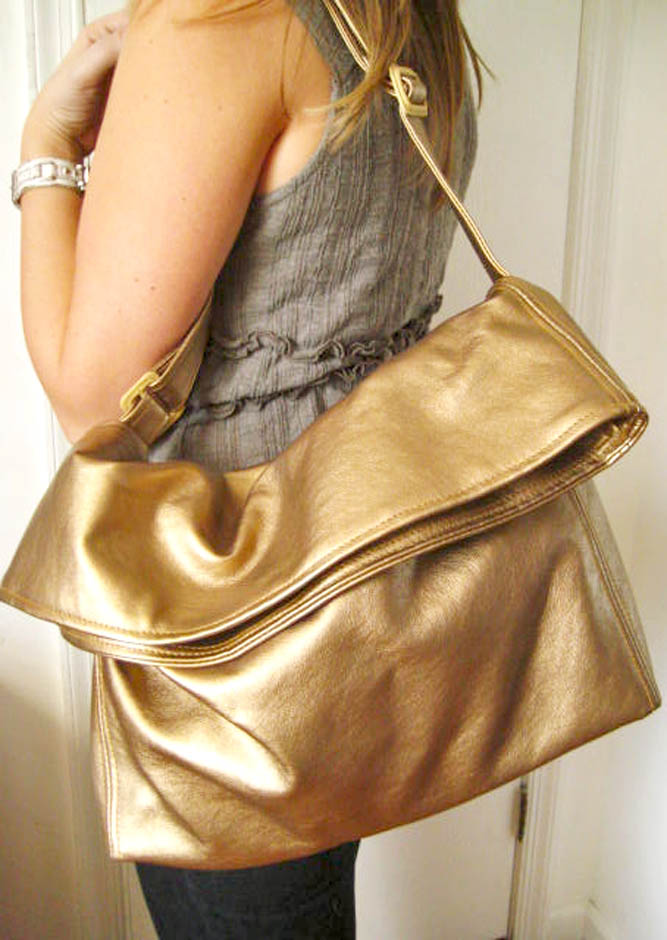 sac en simili cuir - "faux cuir"