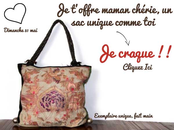 acheter sac ethnique comme cadeau pour maman